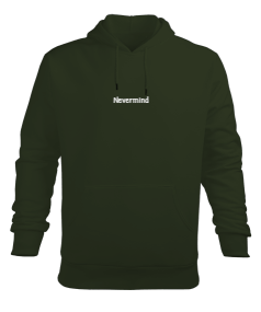 Nevermind Erkek Kapüşonlu Hoodie Sweatshirt