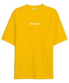 Nevermind Oversize Unisex Tişört