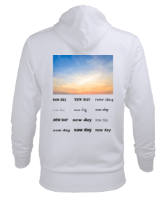 New Day Erkek Kapüşonlu Hoodie Sweatshirt Erkek Kapüşonlu Hoodie Sweatshirt