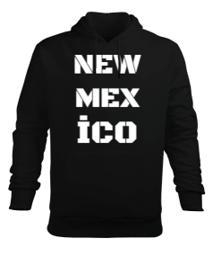 New Mexico Erkek Kapüşonlu Hoodie Sweatshirt