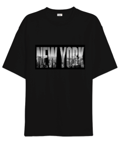 New York Oversize Unisex Tişört