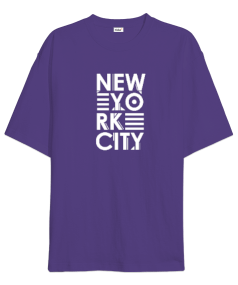 New York Şehri v3 Oversize Unisex Tişört