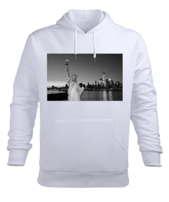 NEWYORK CITY ERKEK T-SHİRT Erkek Kapüşonlu Hoodie Sweatshirt