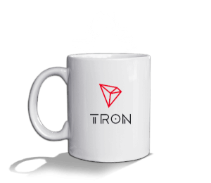 Nfes Tron - TRX Beyaz Kupa Bardak