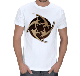 Ninjas in Pyjamas e-sports Club Beyaz T-Shirt Erkek Tişört