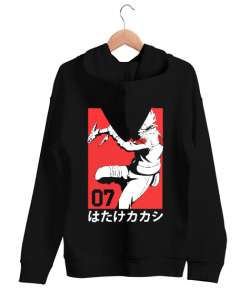 NİNJİTSU Siyah Unisex Kapşonlu Sweatshirt