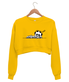 NİNNİ Kadın Crop Sweatshirt