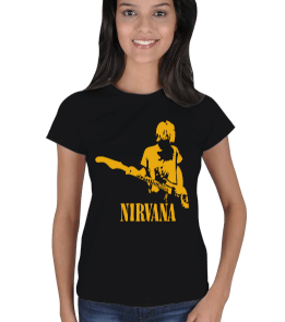 Nirvana Kurt Cobain Kadın Tişört