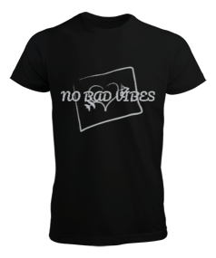 No Bad Vibes T-Shirt Erkek Tişört