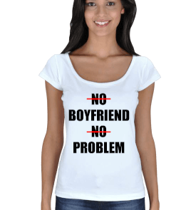 No boyfriend Kadın Açık Yaka