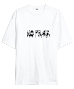 NO FEAR BLACK Oversize Unisex Tişört