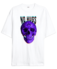 NO HUGS OVERSIZE T-SHIRT UFO361 Oversize Unisex Tişört