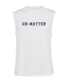 No Matter Kesik Kol Unisex Tişört