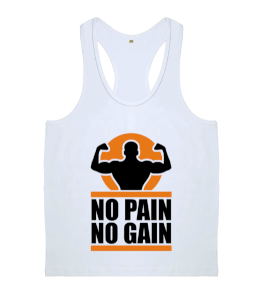 no pain Erkek Body Gym Atlet