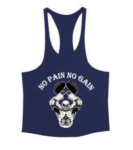 NO PAIN NO GAIN Erkek Tank Top Atlet