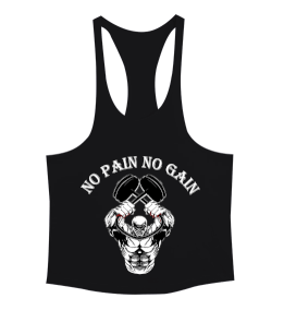 NO PAIN NO GAIN Erkek Tank Top Atlet