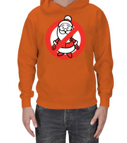 No Santa SweatShirt Erkek Erkek Kapşonlu