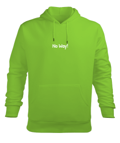 No Way Erkek Kapüşonlu Hoodie Sweatshirt