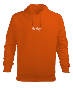 No Way Erkek Kapüşonlu Hoodie Sweatshirt