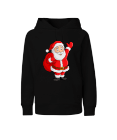 Noel Baba Çocuk Unisex Hoodie Kapüşonlu