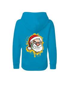 Noel Baba resimli erkek çocuk Çocuk Unisex Hoodie Kapüşonlu