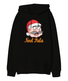 Noel Pala Oversize Unisex Kapüşonlu Sweatshirt