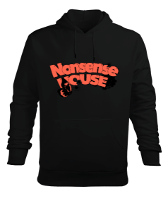 NONSENSE Erkek Kapüşonlu Hoodie Sweatshirt