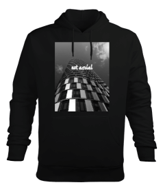 not aerial Erkek Kapüşonlu Hoodie Sweatshirt