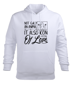 Not Only An Animals Erkek Kapüşonlu Hoodie Sweatshirt