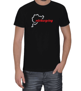 Nürburgring Logolu Erkek Tişört