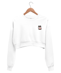 Nutella Kadın Crop Sweatshirt