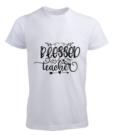 Tisho - Öğretmen Beyaz Erkek Tişört