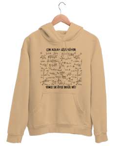 Öğretmen günü hediyesi matematik öğretmenine hediye yaratıcı öğretmenler günü hediyeleri çok kolay g Camel Unisex Kapşonlu Sweatshirt