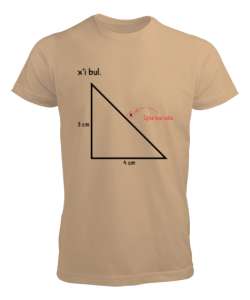 Öğretmen günü hediyesi matematik öğretmenine hediye yaratıcı öğretmenler günü hediyeleri xi bul özel Camel Erkek Tişört