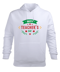 Öğretmenler gününüz kutlu olsun Erkek Kapüşonlu Hoodie Sweatshirt