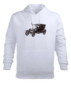 Old Car Erkek Kapüşonlu Hoodie Sweatshirt