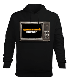 Old tv Erkek Kapüşonlu Hoodie Sweatshirt