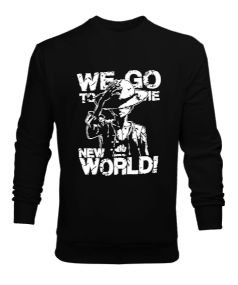 One Piece Anime Tasarım Baskılı Erkek Sweatshirt