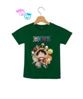 One Piece Çocuklar Çimen Yeşili Çocuk Unisex - Thumbnail