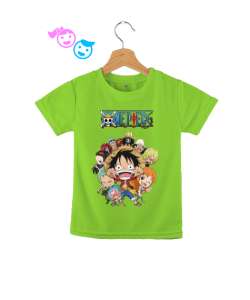 One Piece Çocuklar Fıstık Yeşili Çocuk Unisex