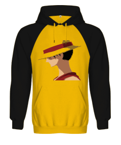 One Piece Monkey D Luffy Orjinal Reglan Hoodie Unisex Sweatshirt