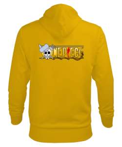 One Piece : Sanji Sarı Erkek Kapüşonlu Hoodie Sweatshirt