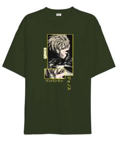 One Punch Man GENOS Baskılı Oversize Unisex Tişört