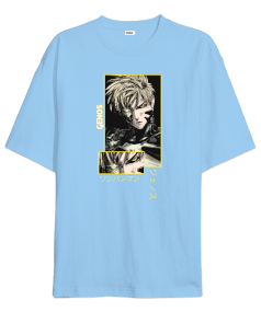 One Punch Man GENOS Baskılı Oversize Unisex Tişört