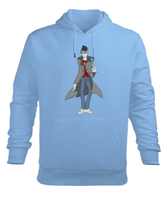 online vektör vampir Erkek Kapüşonlu Hoodie Sweatshirt