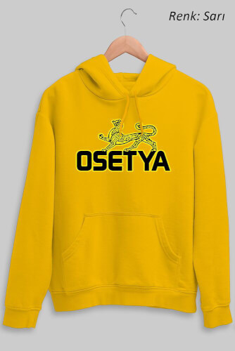 Osetya Unisex Kapüşonlu Sweatshirt