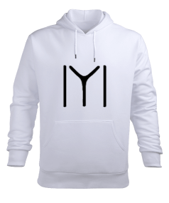 osmanlı motifli Erkek Kapüşonlu Hoodie Sweatshirt