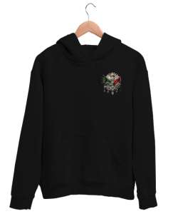 osmanlı Siyah Unisex Kapşonlu Sweatshirt