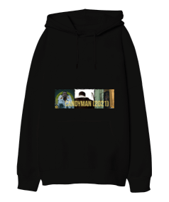 Oversize CandymanPOST Oversize Unisex Kapüşonlu Sweatshirt