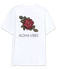 Oversize Unisex Aloha Vibes Oversize Unisex Tişört